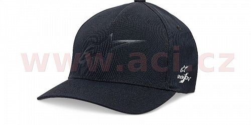 kšiltovka AGELESS DEBOSS TECH HAT, ALPINESTARS (černá)